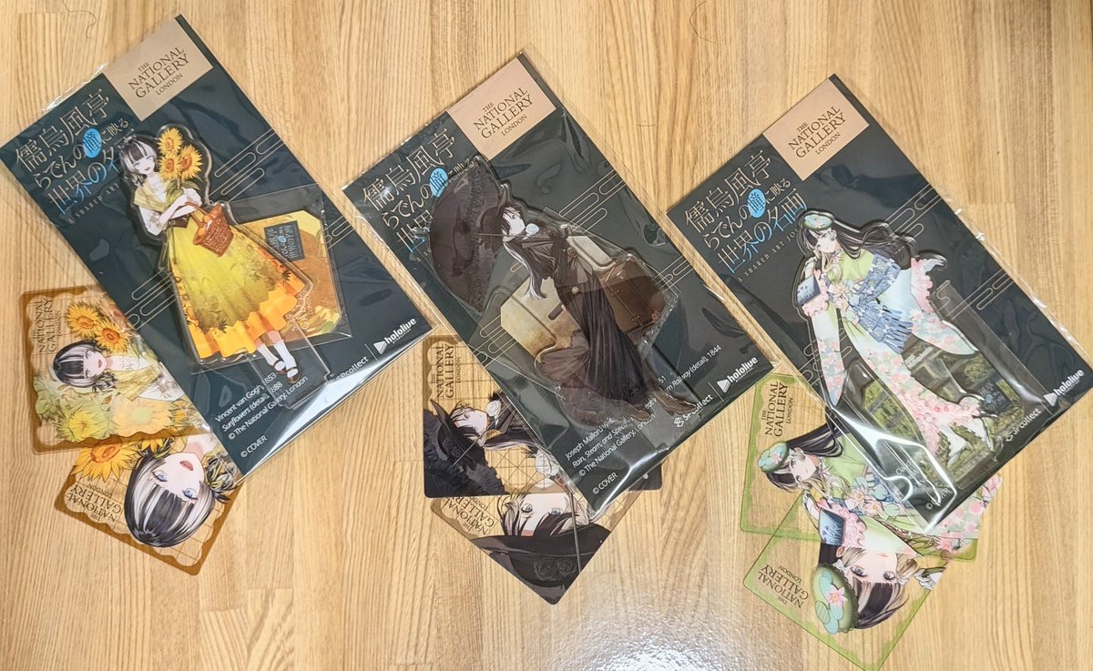 ecCfpCFXaB47647's tweet photo. ロンドンナショナル・ギャラリーさんとらでんちゃんのコラボ商品届きました！！
今回はアクスタとクリアカードを購入しました。
部屋に飾るのが楽しみ！！
最高の商品をありがとうございます😊

#見て見てらでんちゃん https://t.co/TMDCRxHoJc