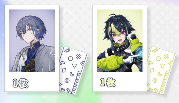 sns_rt_'s tweet photo. 【交換】にじさんじ　Standard Goods Vol.9　ランダムチェキ風カード Bグループ

譲）画像参照
求）別種（画像２参考に、詳細bioのURLから）

郵送交換のみのお取引になります。
検索からお気軽にお声掛けください。 https://t.co/52UMCx2k5n
