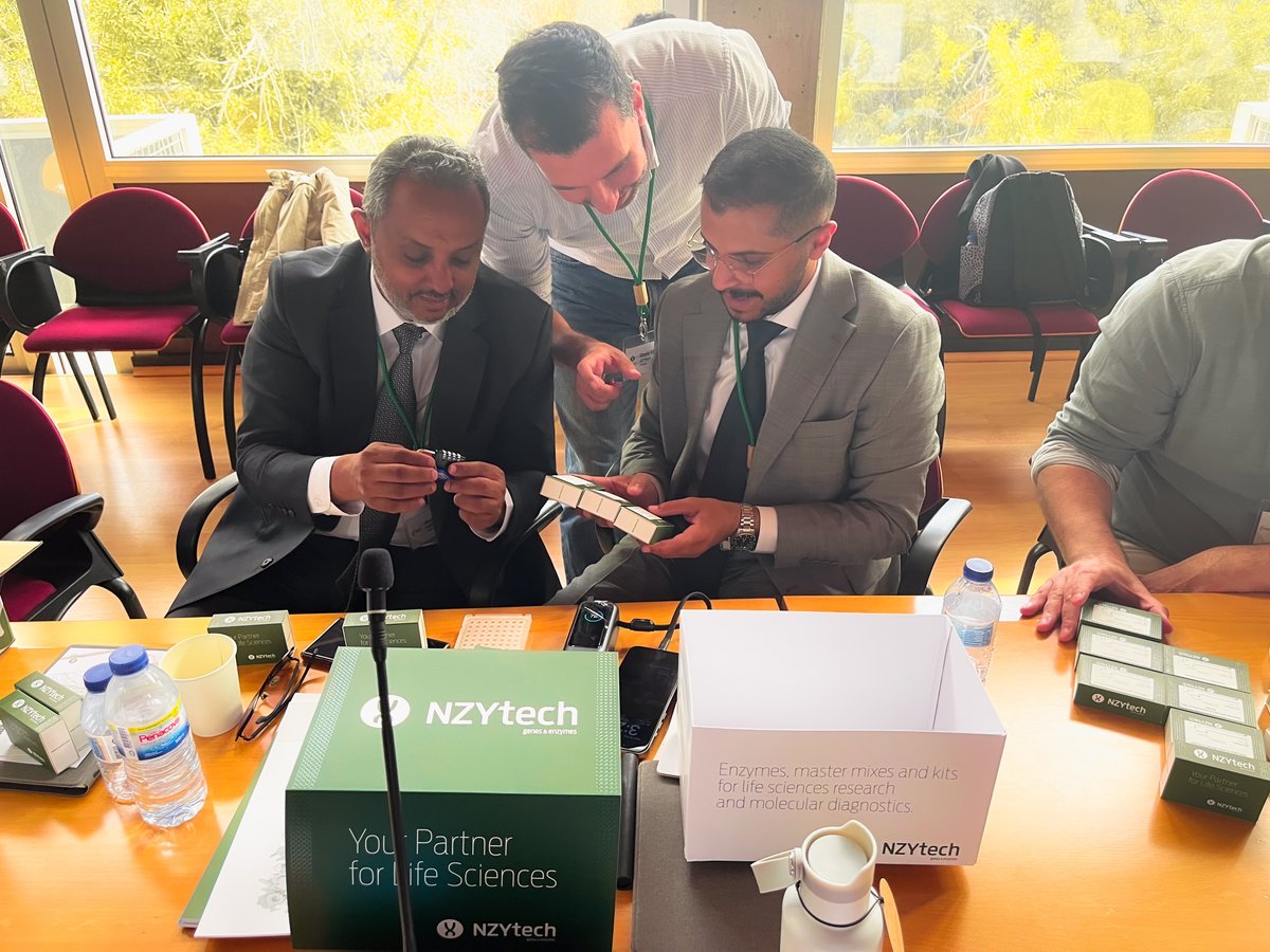 NZYTech's tweet photo. At NZYLABWORKS Partner Sessions in Lisbon, we brought our international partners and NZYtech teams together to explore laboratory workflows, exchange market perspectives and work through practical customer challenges.

We look forward to building on these conversations together. https://t.co/95O3JNyoNY