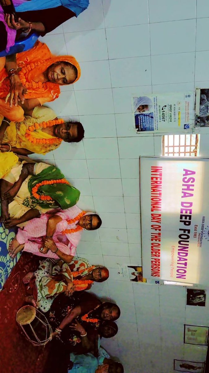 adfjothi's tweet photo. Asha Deep Foundation: Day care center for the Senior Citizens: International Day of the Older Persons https://t.co/Yf4qY1s5UR