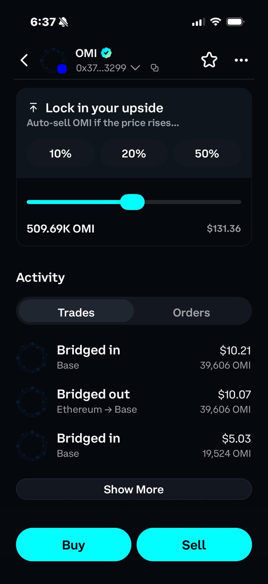 CoolCryptoJoe's tweet photo. @FosterHilt I did five dollars and then $10 to get over 1 million on base, so it looks like it did work. Just wanted to let you know. Way easier way to bridge Ethereum to base omi if you have both on the base wallet. https://t.co/Z0ia61Vzak