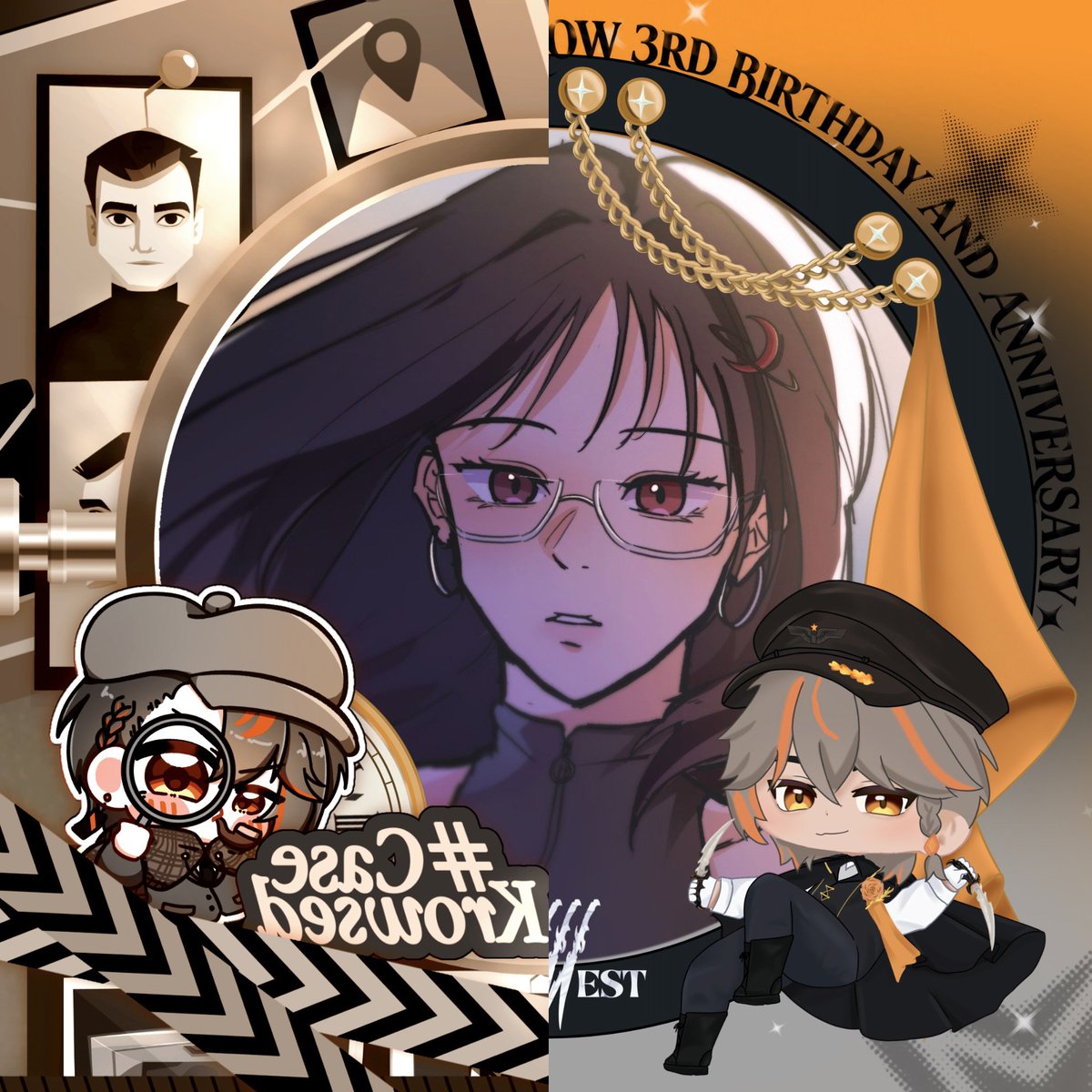 Arrietta_Rai's tweet photo. Akhirnya 🥹 terimakasih ka dey @chiyubeam bantu edit hehe 💋
#File1007 #CaseKrowsed #TheBlackwingTrilogy https://t.co/nQ4XTFRe1c