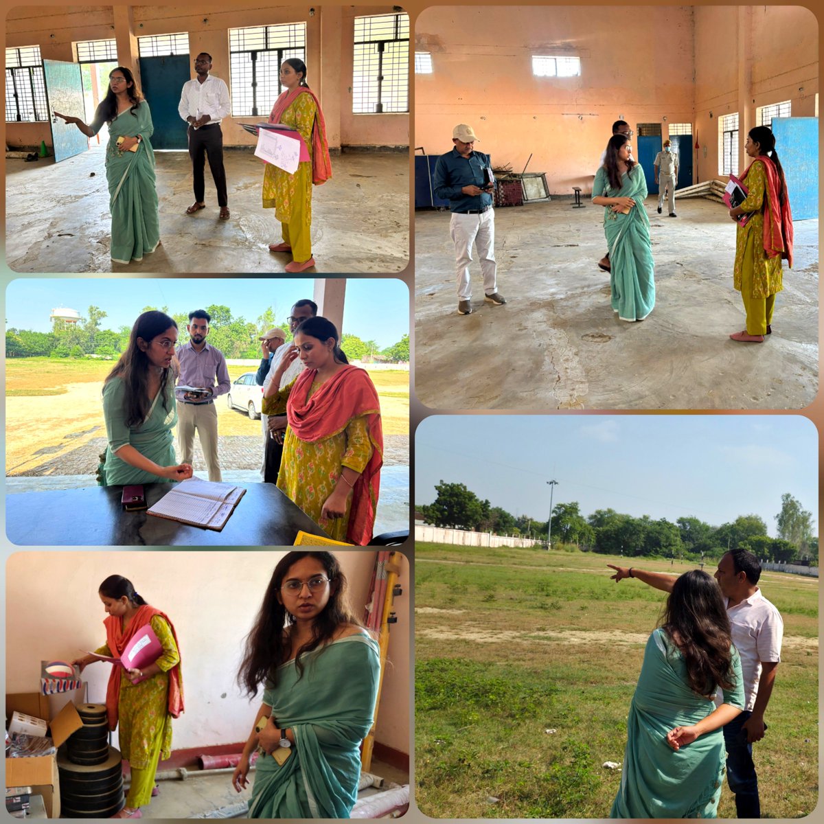 cdoamethi's tweet photo. आज दिनां�� 01 अक्टूबर 2026 को सीडीओ अमेठी द्वारा विकास खंड भादर (घोरहा) में ग्रामीण मिनी स्टेडियम का निरीक्षण किया गया। इस दौरान युवाओं के खेलकूद व प्रशिक्षण हेतु समुचित व्यवस्थाएं सुनिश्चित करने के संबंध में जिला युवा कल्याण अधिकारी को आवश्यक दिशा-निर्देश दिए गए। https://t.co/gjAJYiuLb7