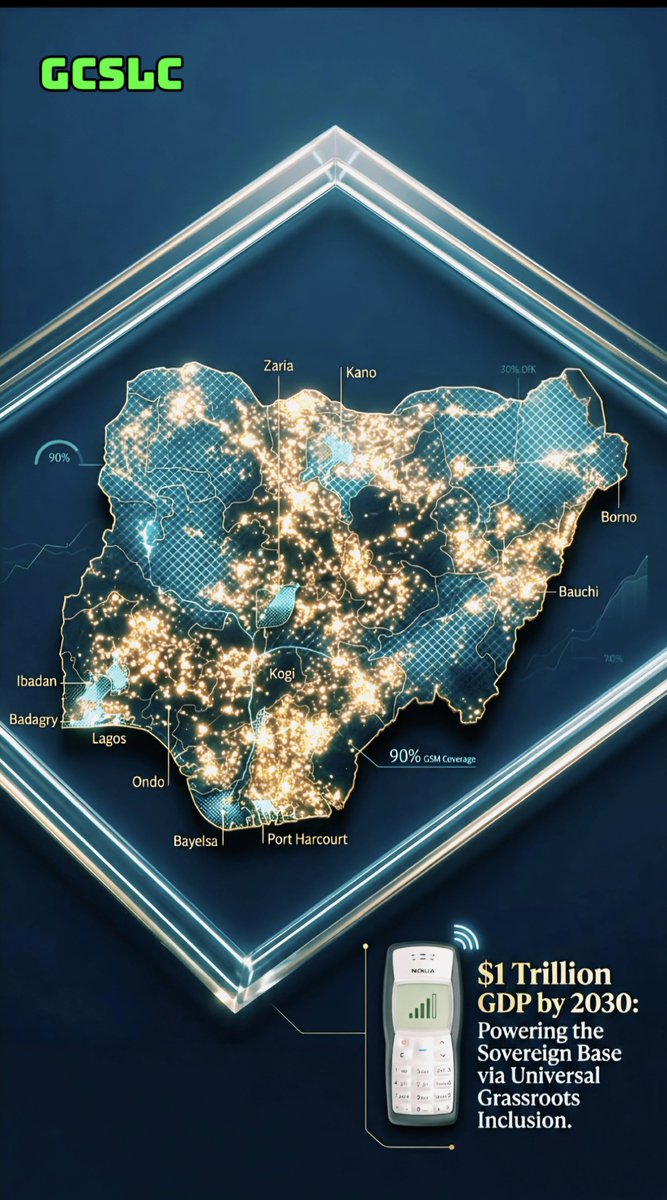 Galadimaruwa's tweet photo. Happy 66th Independence, Nigeria. 🇳🇬
​A $1 Trillion GDP by 2030 cannot rely on smartphones alone when 60% of our domestic market relies on 2G. True Financial & Telecommunications Inclusion (F-T-I) meets the grassroots on the handset they already hold—no data, no downloads required.
​We must bring the rural economy out of the dark.
#NigeriaAt66 #FTI #FinancialInclusion #RenewedHope #CBN #NCC