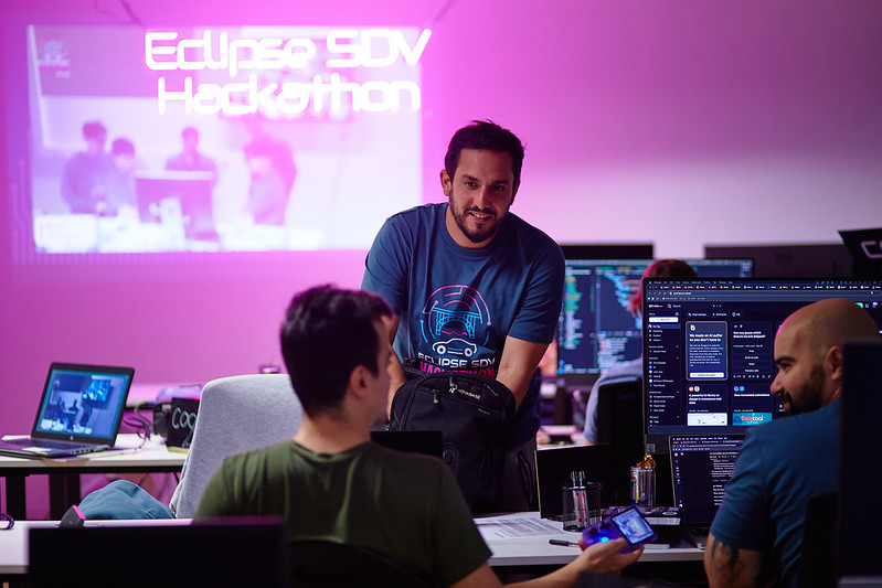 SDVeclipse's tweet photo. 🚨 Last chance to register for the Eclipse SDV Hackathon in Friedrichshafen, Germany, from 6–8 October 2026.

Register now 👉 https://t.co/UtJUQo0lD2

#SoftwareDefinedVehicle #AutomotiveSoftware https://t.co/rRoGRwt8gb