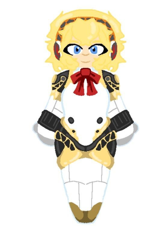 Vasperer's tweet photo. I was very bored 
#persona #persona3 #aigis #digitalart https://t.co/vr2H7wuExe