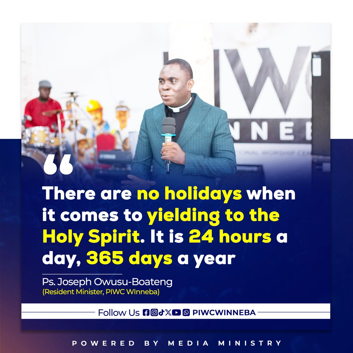piwc_w's tweet photo. Salvation gives you new life, but daily yieldedness to the Holy Spirit allows that new life to become visible in your character.

| #PossessingTheNations | #piwcwinneba |

➖➖➖➖➖➖➖➖
> Powered By: 
> Media Ministry https://t.co/OU8XIiLE0j