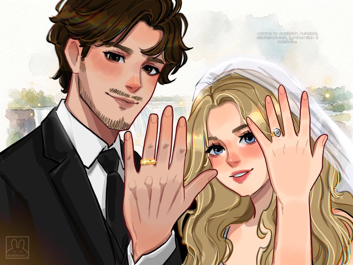 poetlynch's tweet photo. #OCcouplesweek26 | day 5

“Should we get outta here soon, Mrs. Logan?”
“You’re never going to get tired of saying that, are you?” Grace is laughing.
“Never.” He smacks a kiss on her lips. “Mrs. Logan.”

gracelogan as jim &amp; pam https://t.co/D6xvvgESkS