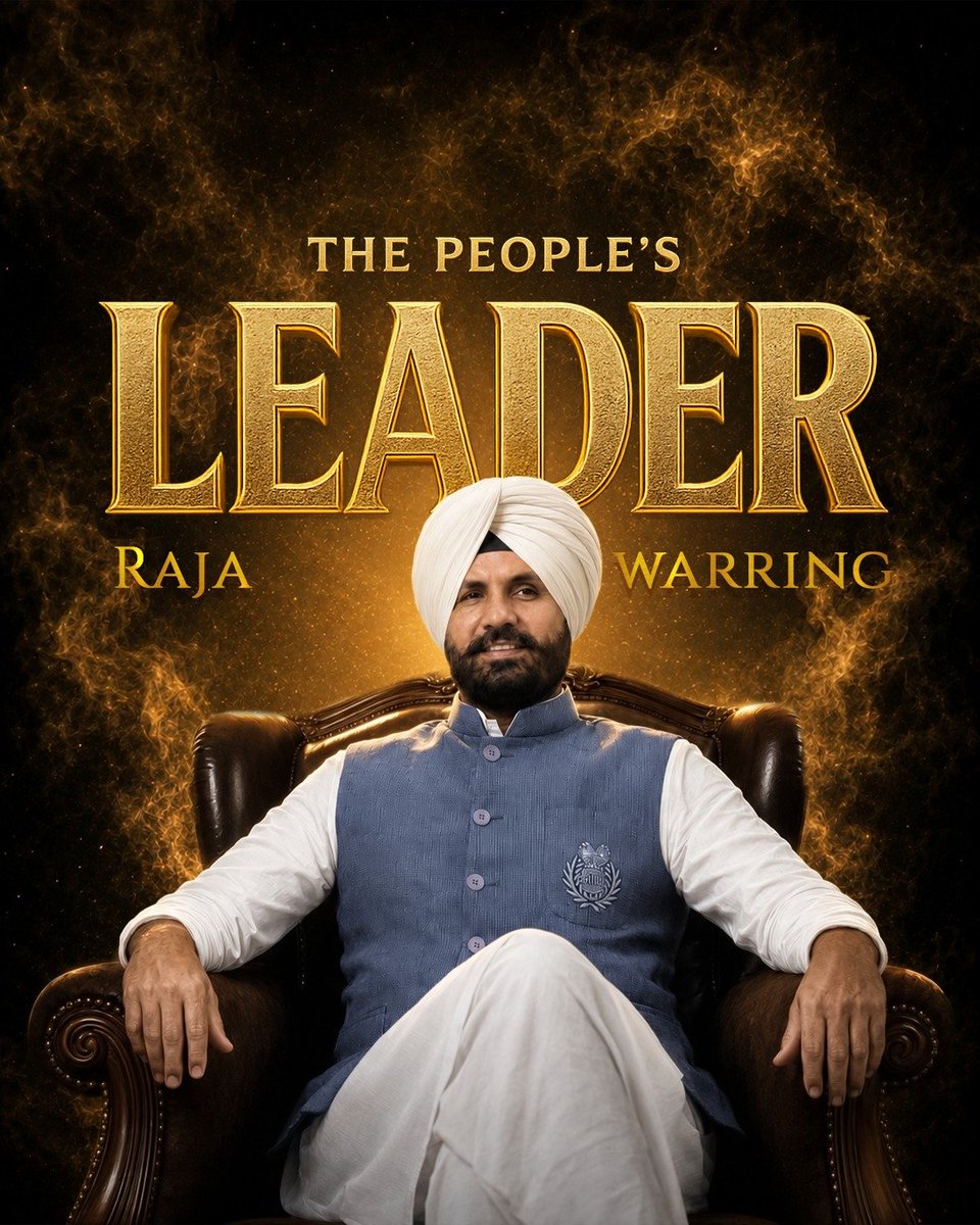 Trisha_Kharee's tweet photo. From April 2022 to September 2026, he served as Punjab Congress President for more than four years. #WeLoveURajaWarring
https://t.co/sux8jlXJMp