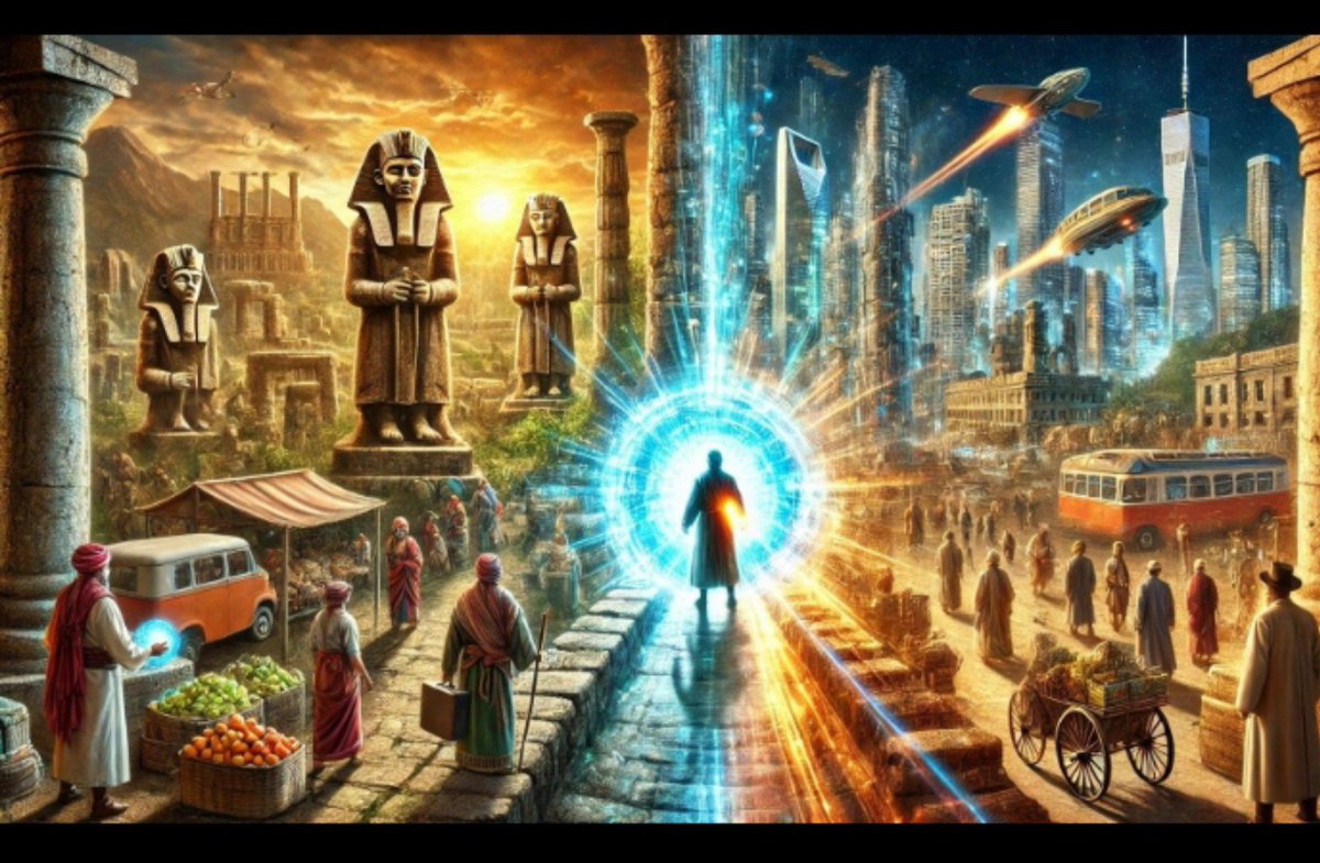 Chi_dex4's tweet photo. What historical event would you travel back in time to witness? ⏳ https://t.co/vIbn30Hxq9