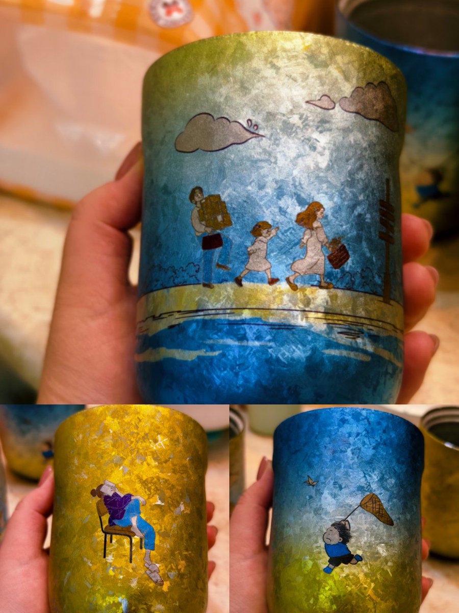 LucidNoonscv9's tweet photo. Turn an old tin can into a cute desk pen holder with a bit of paint u0026 fabric! Super quick DIY that’s eco-friendly ， https://t.co/X2IQAANlb0