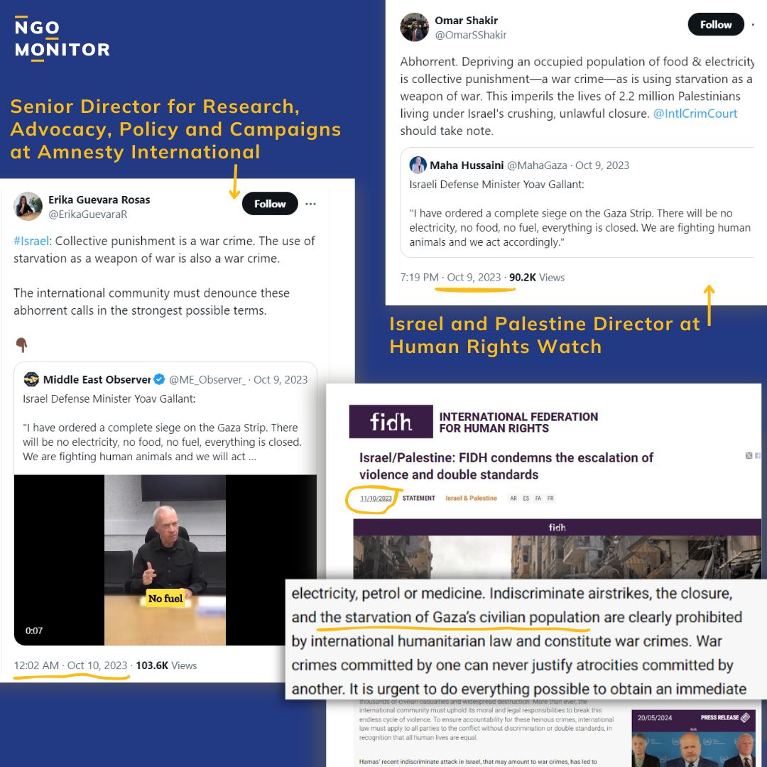 NGOmonitor's tweet photo. For more than two years, NGOs took unverified casualty figures from the Gaza Health Ministry (Hamas-controlled), sold them as fact, and fed them into media headlines, UN reports, court submissions, and “genocide” campaigns – in effort to spreading their “starvation” libel.

Now GHM’s own 2025 mortality report contradicts their previous claims.
The question remains: Will NGOs retract their allegations or continue pushing their “starvation” libel?