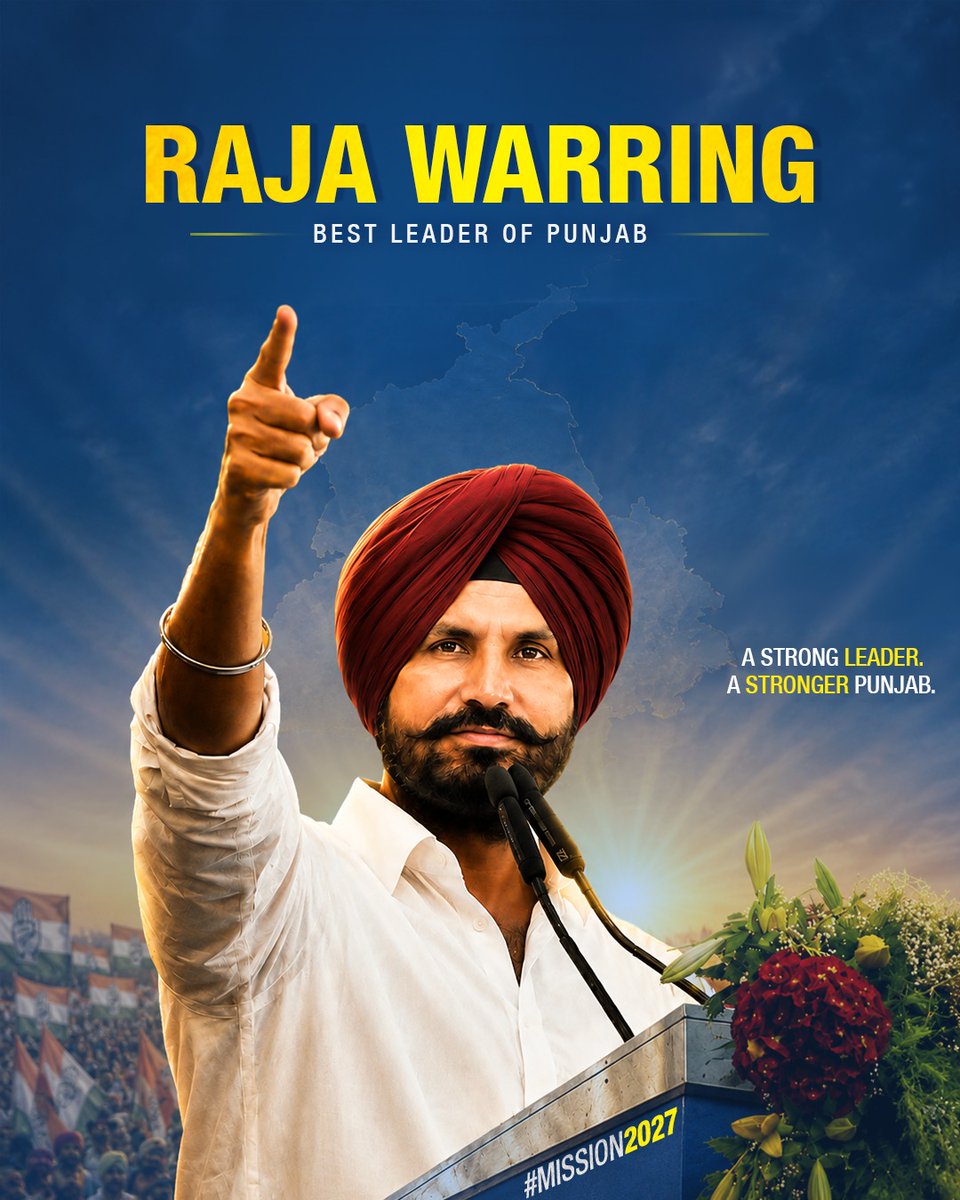 Luckyau862's tweet photo. Raja Warring took charge of Punjab Congress in April 2022 and served until September 2026. #WeLoveURajaWarring https://t.co/xyjkgdJ1NI