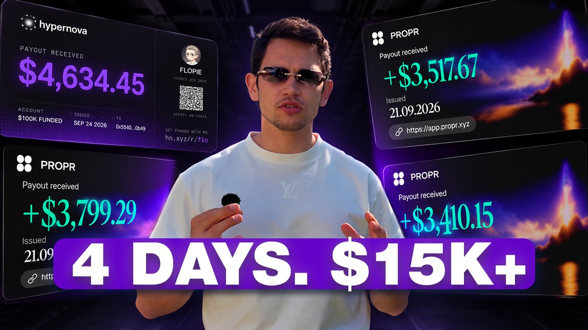 PieschFlo's tweet photo. NEW VIDEO OUT NOW 🚨🚨🚨

How I got 4 Payouts in 4 Days 

WATCH BELOW ⬇️⬇️⬇️ https://t.co/D9QIg076YQ