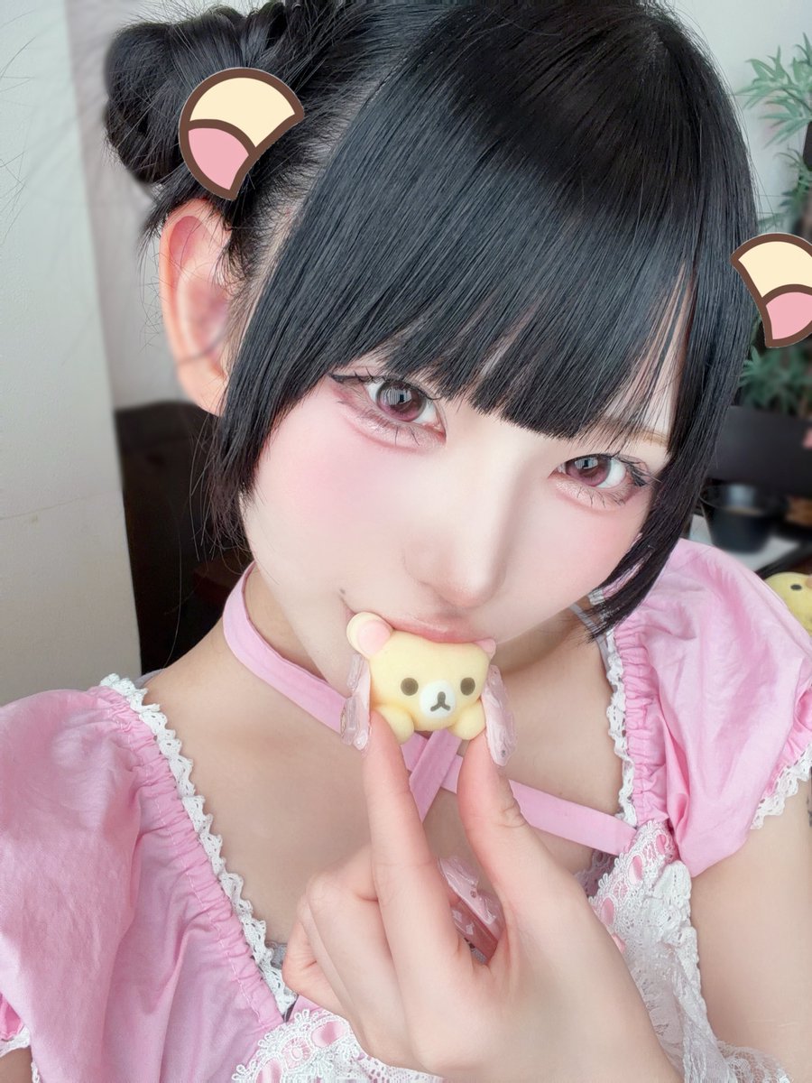 AZATOY_momoka's tweet photo. 念願のリラックマ茶房♡
コリラックマイメージしたよ可愛い？🧸🎀 https://t.co/X22ptPNJCx