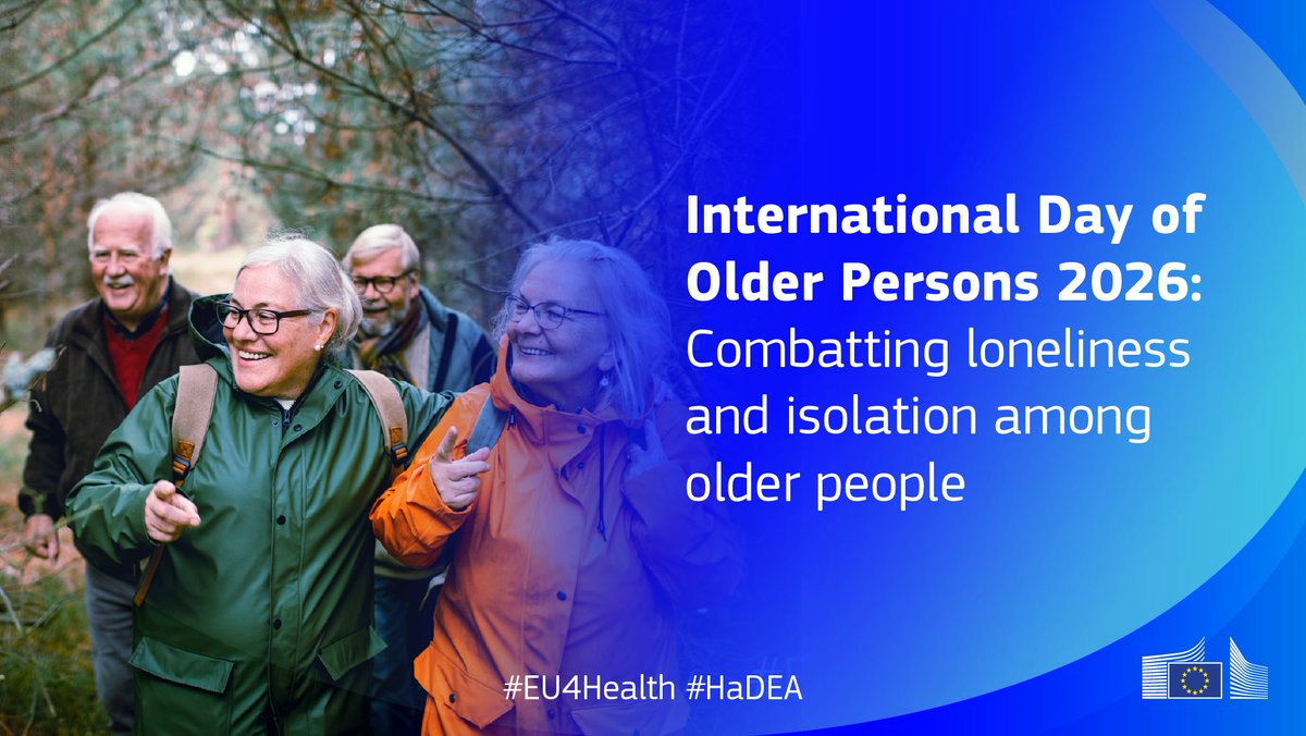 EU_HaDEA's tweet photo. Today is #InternationalDayofOlderPersons.

The #EU4Health Joint Action PRISM, through its practice called Circle of Friends (CoF), addresses loneliness of older adults by organising group meetings to improve their wellbeing: https://t.co/CpIP5e72Jx https://t.co/aP0CdilUQk