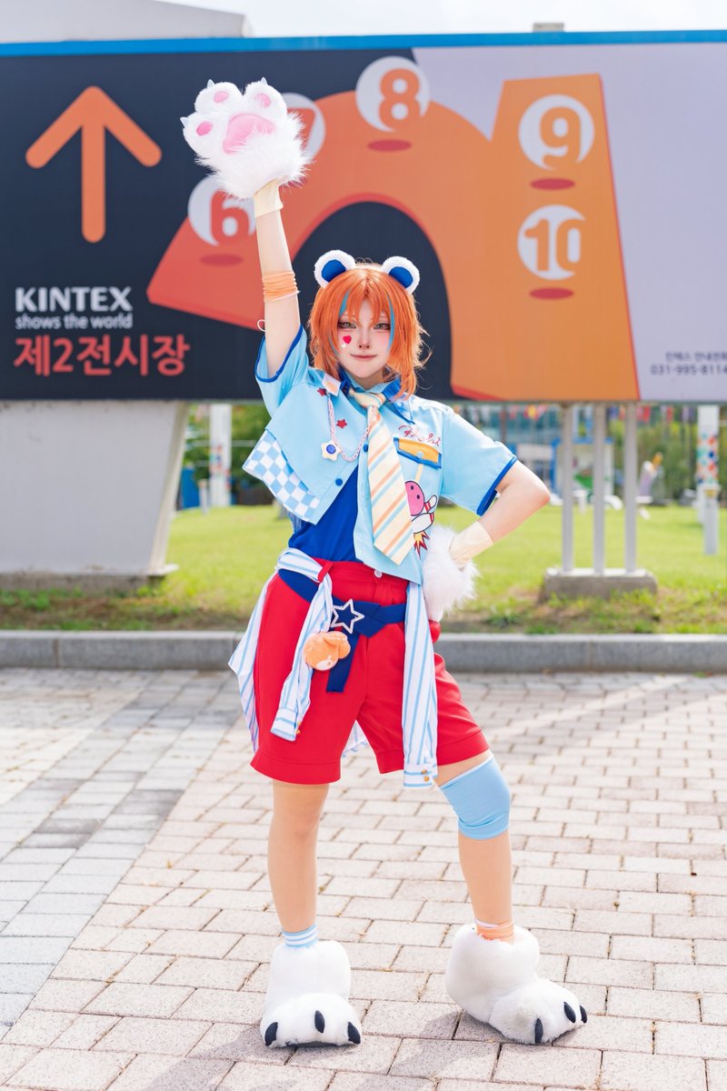 Kaso_gs's tweet photo. クマクマレスＱ
    
      🐻🧡

#enst_cos https://t.co/j5XjxIbpBy