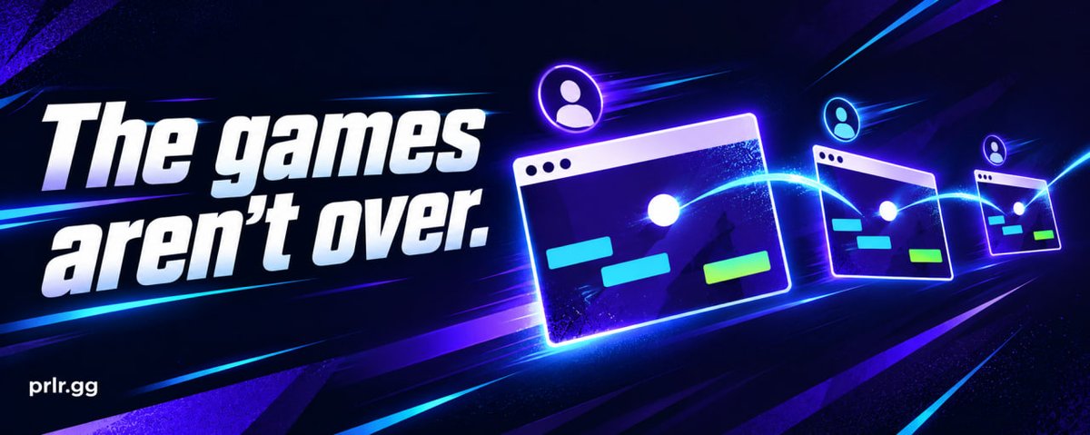 prlrgg's tweet photo. Opening Night is over.

The games aren’t. 🎮

Pick one game on Parlor today.
Play it → challenge one friend → ask them to challenge someone else.

Let’s see how far one game can travel.

Your game. With friends.
https://t.co/SYSz9JlK4I https://t.co/cvoPIBjUYe