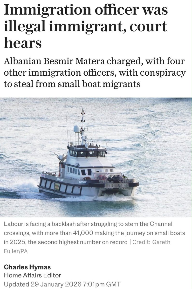 cfdownes_'s tweet photo. Albanians cause more problems than almost any other nationality. We know the Albanian mafia controls the drug and trafficking rackets in Britain. Their country is a prime candidate for the Red List.

But what does the establishment do with this information?

They hire illegal Albanian migrants as immigration enforcement officers.

Joke country.