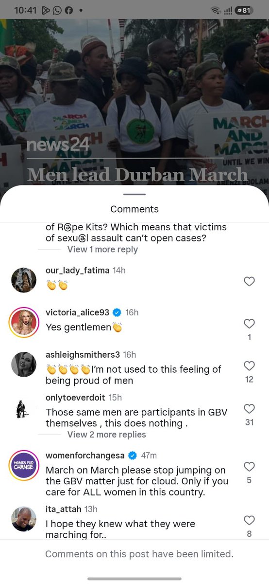 JacintaNgobese's tweet photo. I’m out of words @womenforchange5  You are angry because we Marched against GBV? 🤒 https://t.co/dgvOISwsnG