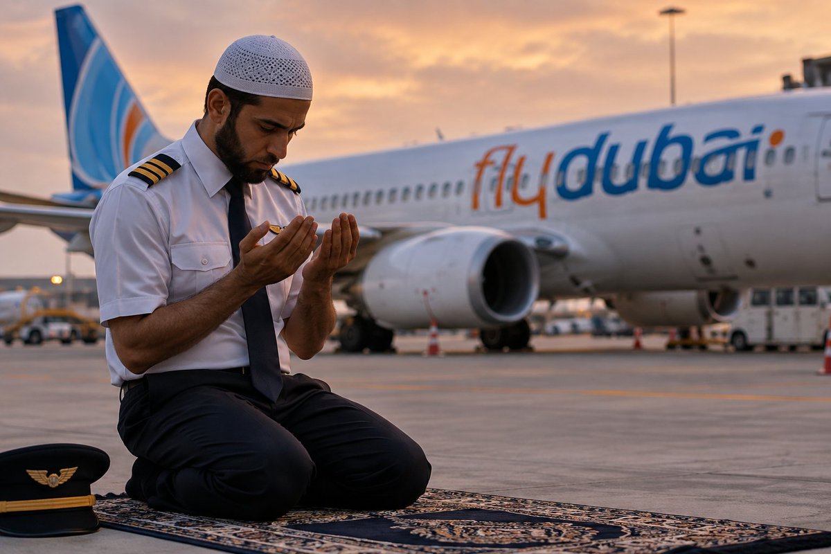 OpIndia_com's tweet photo. At 34,000 feet, an Omani co-pilot stabbed Indian Captain Smit Machchhar and attempted to seize control of an Israel-bound flydubai flight.

The aircraft plunged nearly 20,000 feet as passengers faced chaos in the cockpit before the pilot and others managed to stop the 'Jihadi terror attack' on Israel.

Who was the Omani co-pilot, whose colleagues referred to him as a 'religious zealot who prayed all day' and who refused to shake hands with women?

https://t.co/w4J9WwkxOw