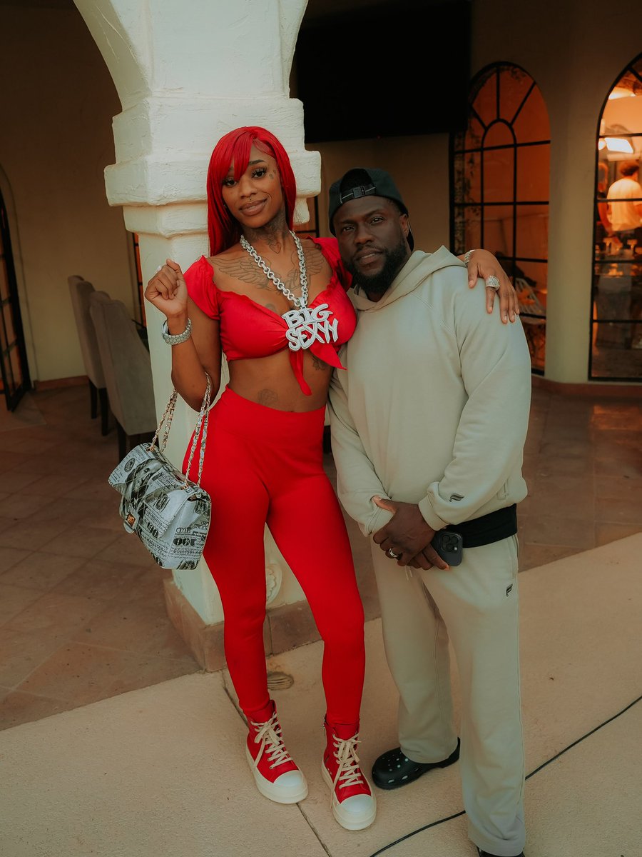 wavecheckers's tweet photo. Sexyy Red, Kevin Hart, Druski &amp; Kai Cenat 📸 https://t.co/EggqLVjfU9