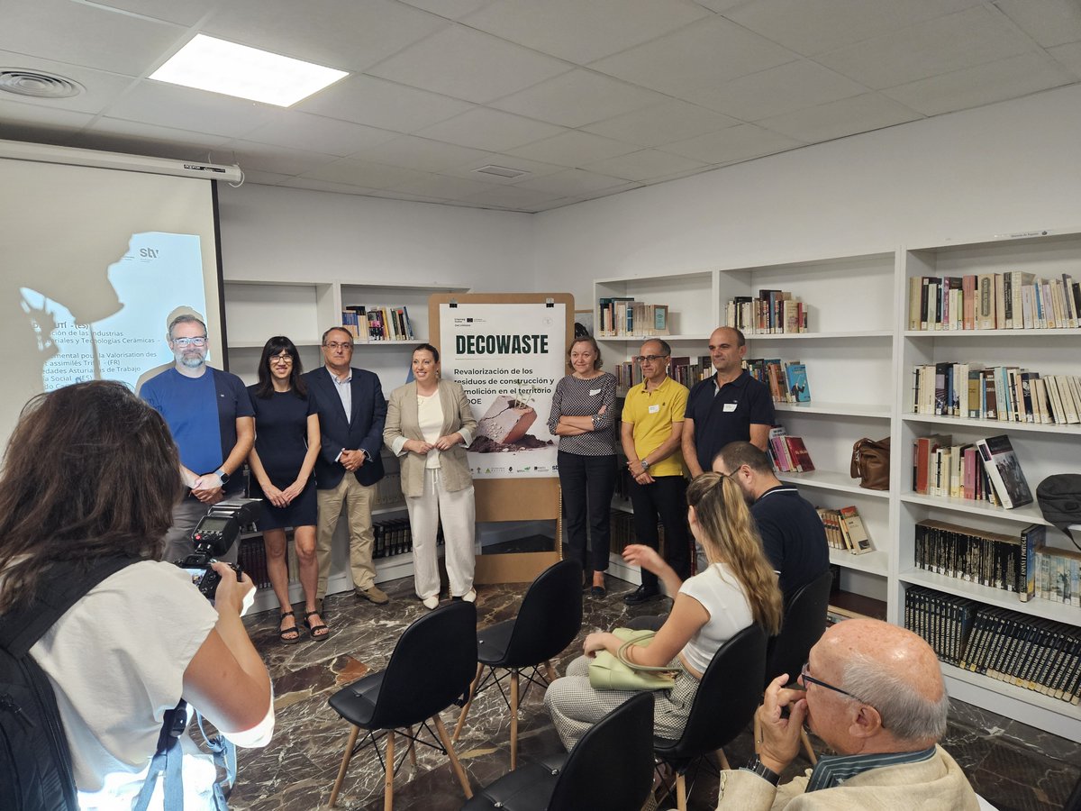 CTCON's tweet photo. Estamos en la Jornada participativa del proyecto Decowaste en @Ayto_Ceuti , opiniones muy valiosas de distintos perfiles profesionales reunidos  en torno a la mejora de la gestión de RCDs. Gracias por la gran participación y por la invitación del @Ayto_Ceuti https://t.co/FwuygH8z03