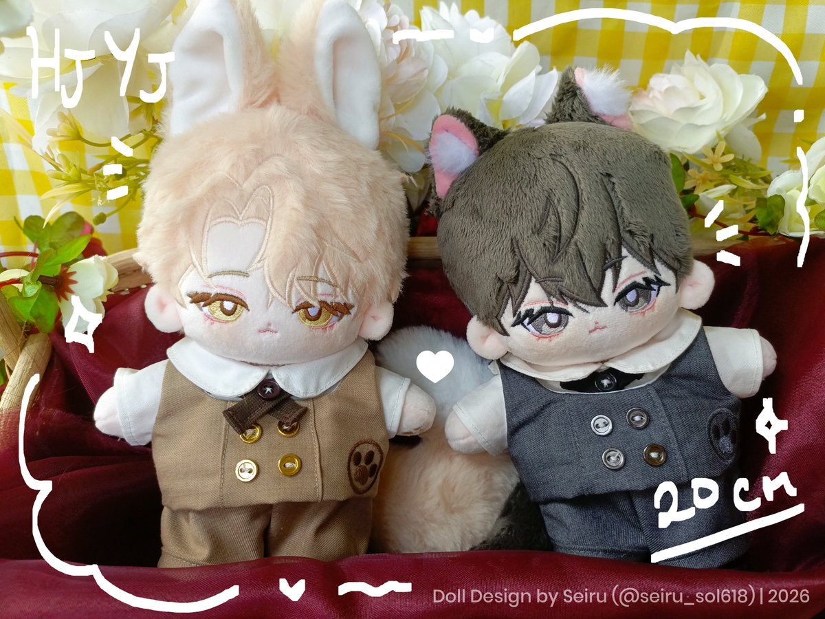 seiru_sol618's tweet photo. [RTS 🩷]

HJYJ 20 cm Dolls

へ  へ   ♡  ႔ ႔
(    -  -)   ᠸ^ ^ ⸝⸝

📅Pre-Order Period: October 1 - October 31

If we reach the 50 order milestone I'll be giving away 1 set via RT raffle!

Order Form: [https://t.co/EhgTiaCV9L]

#HJYJ #MSCH #현제유진 https://t.co/4rE2pII1QR