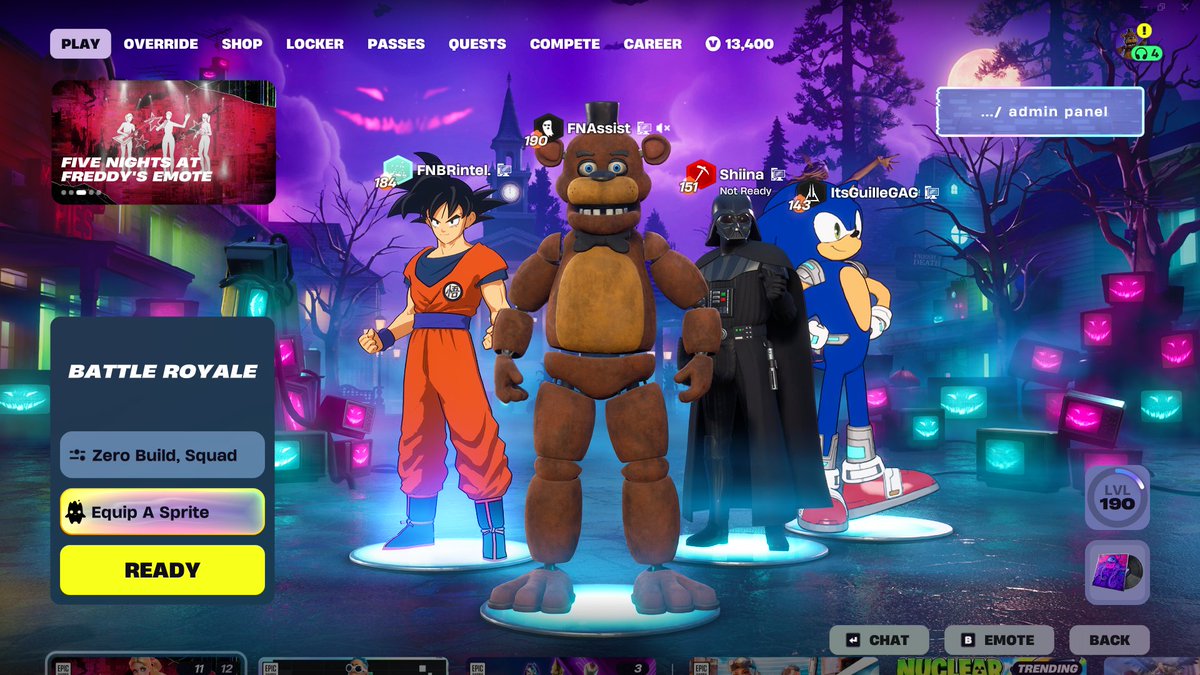 FN_Assist's tweet photo. And that's 4/4. This is Fortnite in 2026. https://t.co/hvHzHr3NOQ