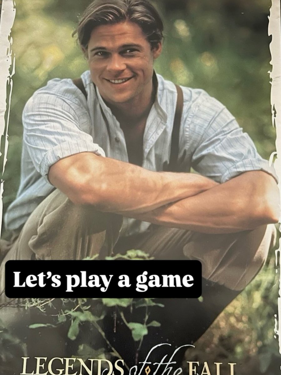 MOnurAk27's tweet photo. Which celebrity crush did you have on your wall as a teen? Mine was Brad Pitt on my door. Not exactly a crush, but in the mid-90s, after Seven, Interview with the Vampire, and Legends of the Fall, he was everywhere. https://t.co/eDkeY2ltF2