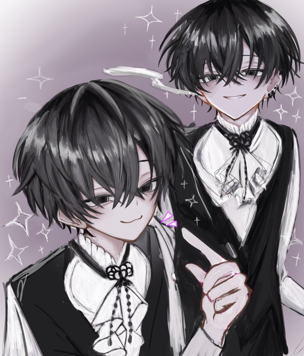 03ns__1's tweet photo. 描くの飽きちゃったから途中だけど描いたよってことで。良すぎる案、ありがとうございました( ^> ̫ < )︎👍🏻 https://t.co/61SauP4hMX