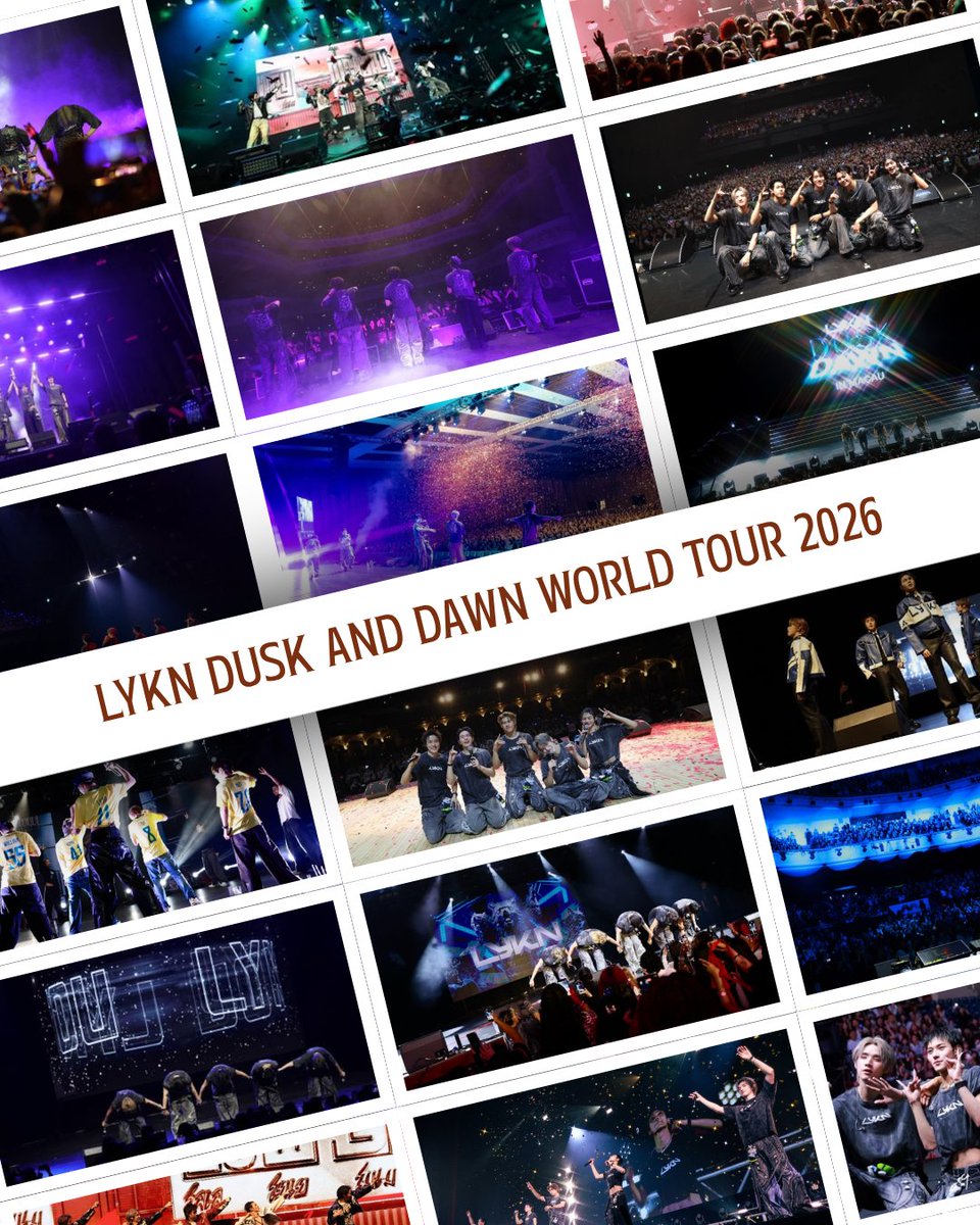 williamjkp_FR's tweet photo. [WORLD TOUR - 011026]

La tournée mondiale #LYKNDuskAndDawnWorldTour2026 est officiellement terminée… 🥹❤️

De Varsovie à Ho Chi Minh, en passant par Paris, LYKN a parcouru le monde et partagé sa musique, son énergie et de précieux souvenirs avec LYKYOU. 🐺✨

Et pour nous, fans français, Paris restera forcément un moment tout particulier. 🇫🇷❤️
Merci William, et merci à LYKN pour tous ces magnifiques souvenirs et pour tout le travail accompli durant cette première tournée mondiale.

Nous sommes incroyablement fières de vous et avons hâte de découvrir la suite de votre aventure. 🥹✨

Reposez-vous bien, prenez soin de vous et profitez de ce moment après cette incroyable aventure. ❤️

- 

The #LYKNDuskAndDawnWorldTour2026 has officially come to an end… 🥹❤️

From Warsaw to Ho Chi Minh City, LYKN travelled across the world, sharing their music, energy and precious memories with LYKYOU. 🐺✨

And for us French fans, Paris will always hold a very special place in our hearts. 🇫🇷❤️
Thank you, William, and thank you LYKN for all these beautiful memories and for everything you have accomplished throughout your first world tour.

We are incredibly proud of you and can't wait to see where this journey takes you next. 🥹✨

Rest well, take care of yourselves and enjoy some well-deserved time to recharge after this incredible adventure. ❤️

📸 : @/GMMTV  et @/LYKNofficial  

#williamjkp
#LYKN
#LYKYOU
#LYKNDuskAndDawnWorldTour2026