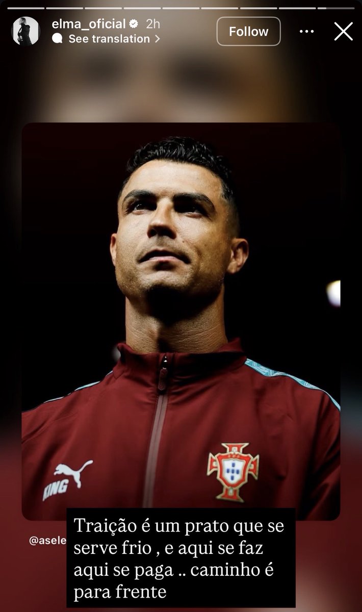 MadridXtra's tweet photo. 🚨 Cristiano Ronaldo’s sister Elma:

“Betrayal is a dish best served cold, and what goes around comes around. The only way is the way forward.” https://t.co/YwEEuNiHTU