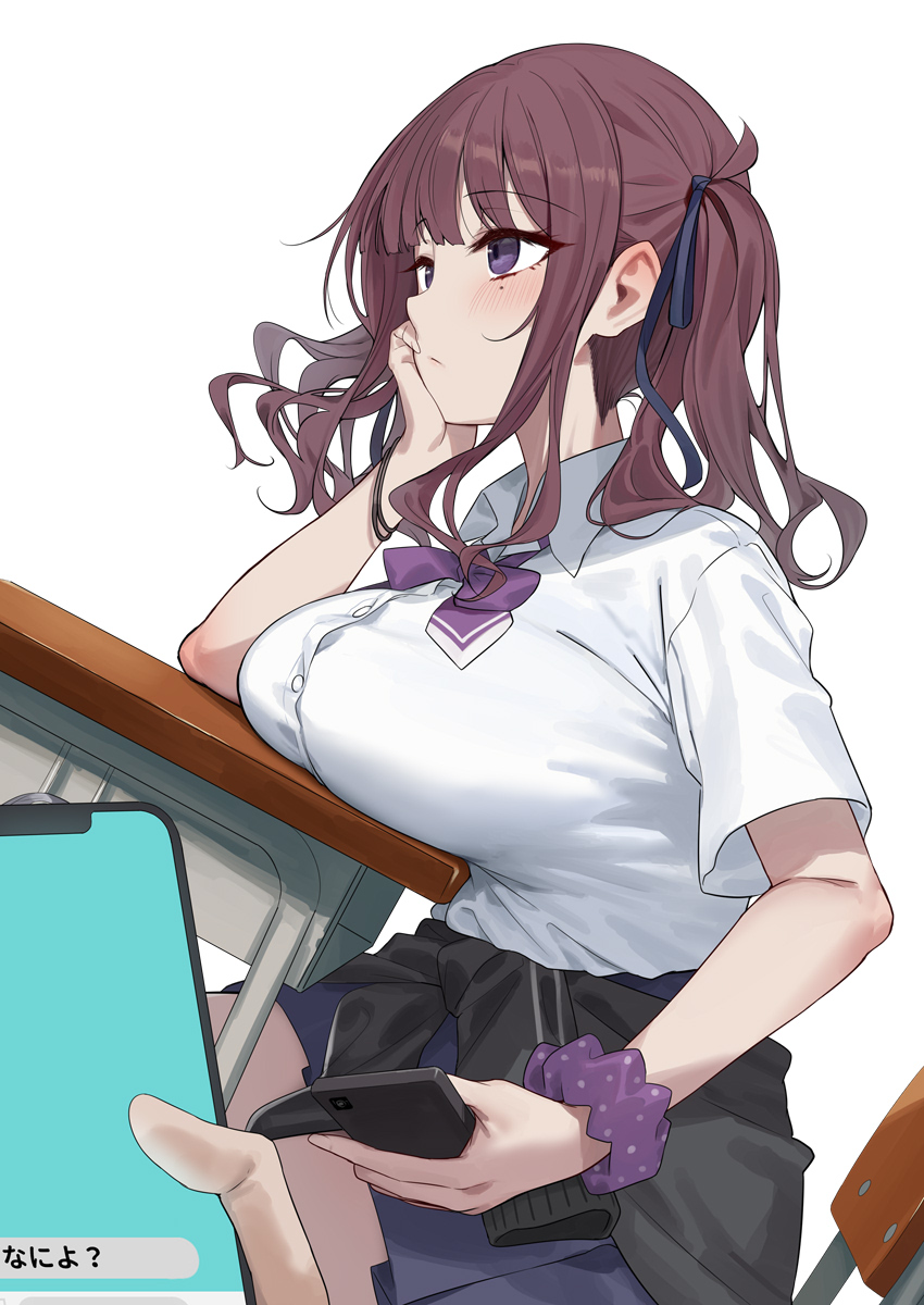 yatt83's tweet photo. 授業中　#夏色花梨 https://t.co/kNB8b7vjY2