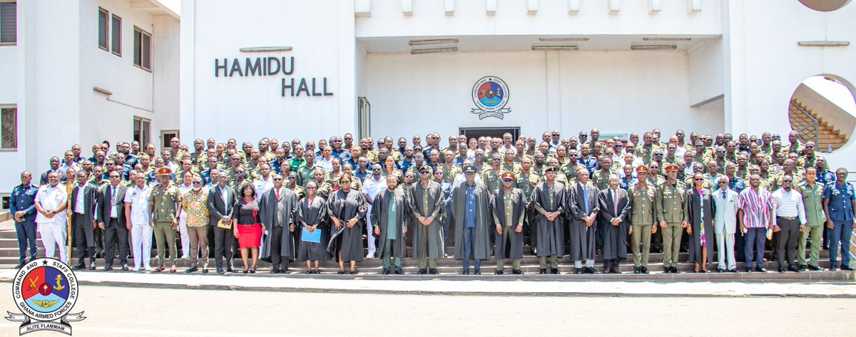 gafcscofficial's tweet photo. GAFCSC held a Joint Matriculation Ceremony on 30 September 2026 for SCSC 48, JSC 86 and PhD Defence &amp; International Politics Cohort 3 students on Wednesday, 30 September 2026, at Hamidu Hall.

https://t.co/oL8tXPmuGh https://t.co/OaMzDXhfQF