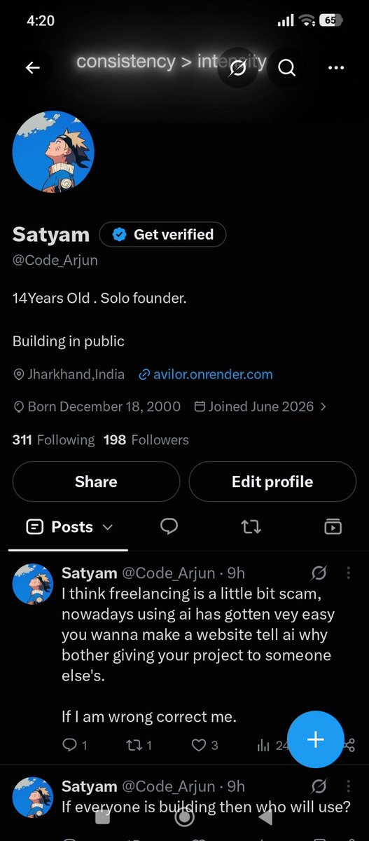 Code_Arjun's tweet photo. 200 is getting closer. https://t.co/4x6vjwJZXe