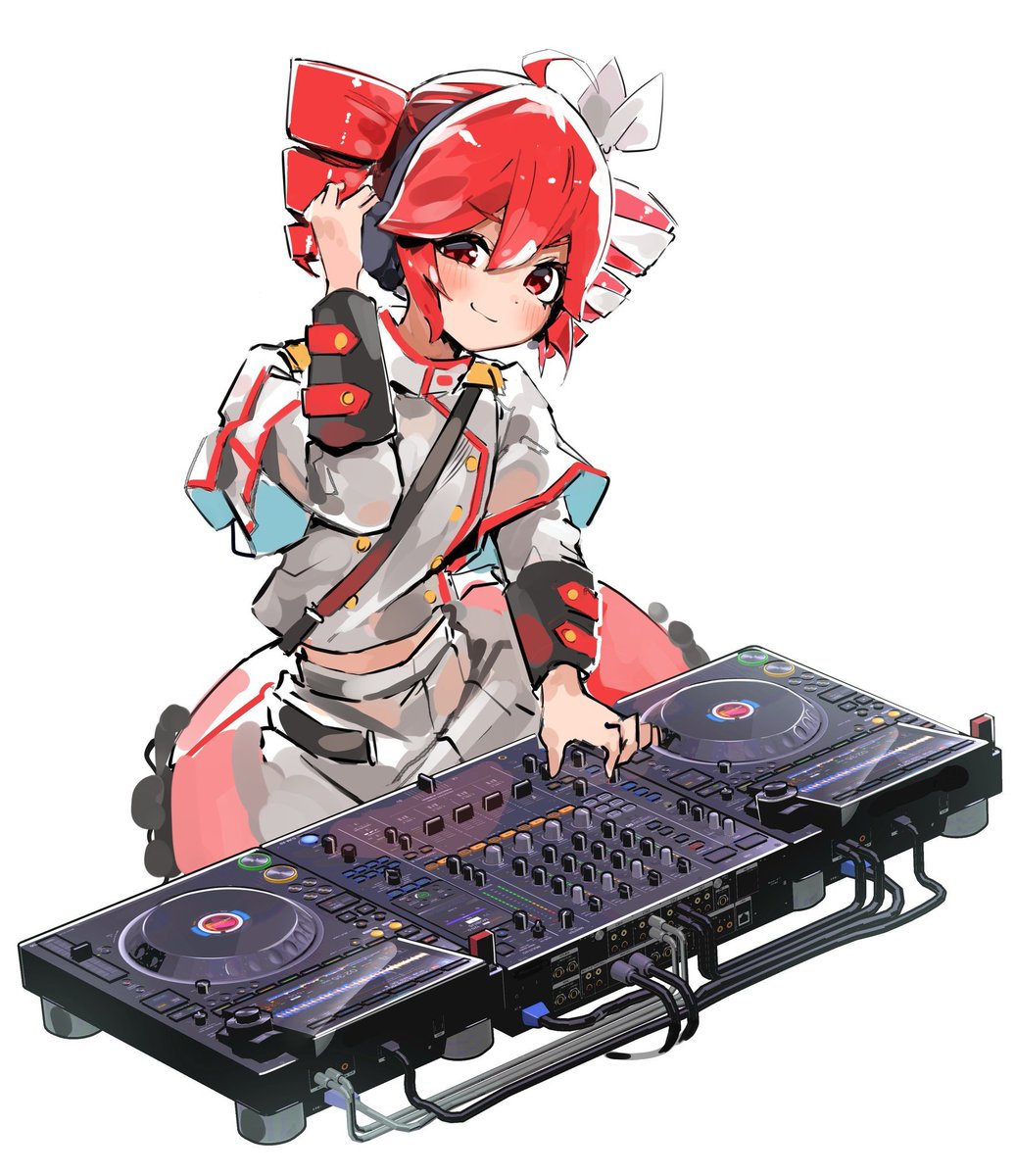 mp777B's tweet photo. 個人的に描いたDJテトさん
グッズ想定デザと普通のイラスト https://t.co/rJYWJDBLFR