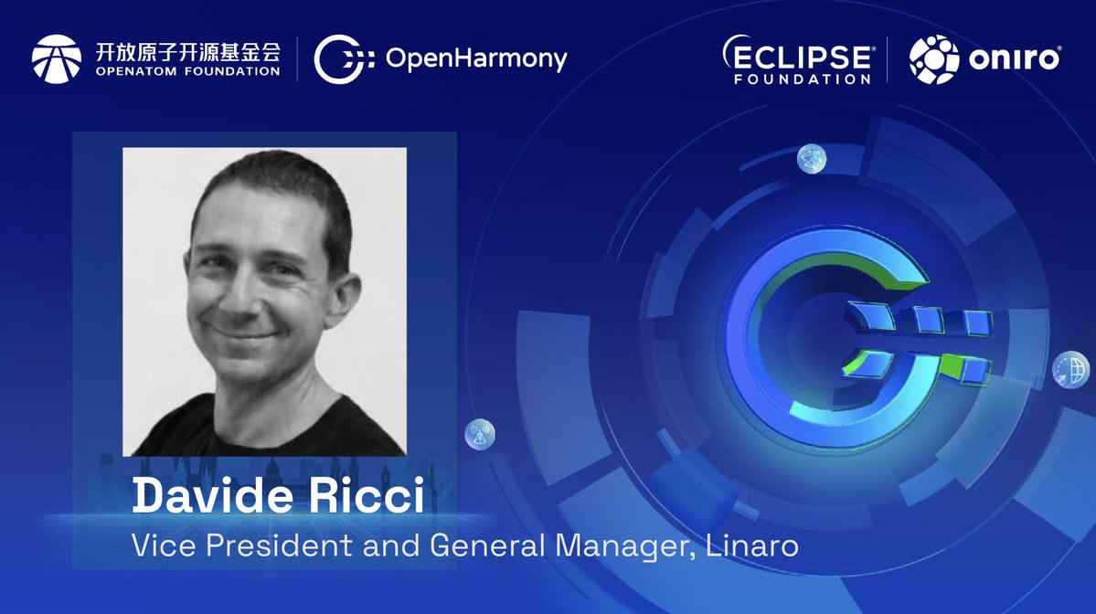 Oniro_Project's tweet photo. ๐๏ธ Speaker Spotlight | Oniro Global Ecosystem Subforum #7
Davide Ricci (VP & GM at Linaro): OpenHarmony Flutter Embedder: A 12-Month Technical Roadmap, an upstream-first strategy for #Flutter in #OpenHarmony.
๐
Oct 3 | โฐ 17:00 CEST
๐ Hilton Prague Old Town
๐ Agenda below https://t.co/7VoH1iDFKS