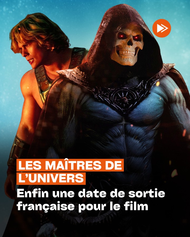 pacas_avila's tweet photo. Photo by Écran Large on July 20, 2026. The image may feature a costume, poster, and the text: “Masters of the Universe: Finally, a French release date for the film. https://t.co/G0mkUxVyBb