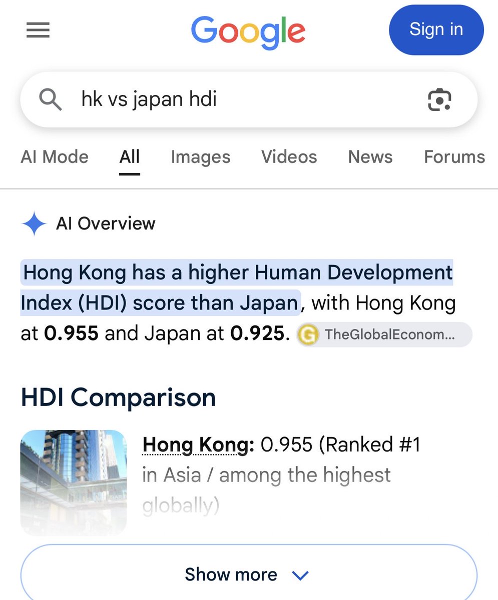 gorillanexus's tweet photo. @RTuM8cwlxW86483 @_TERR4_ HK is an autonomous admin region, we have our own team in the Olympics and Asian games, our own currency (doing much better than the JPY) and financial system

International organizations list our stats separately and we score better than Japan in everything, uncivilized poor Jap https://t.co/LlKE6viZp8