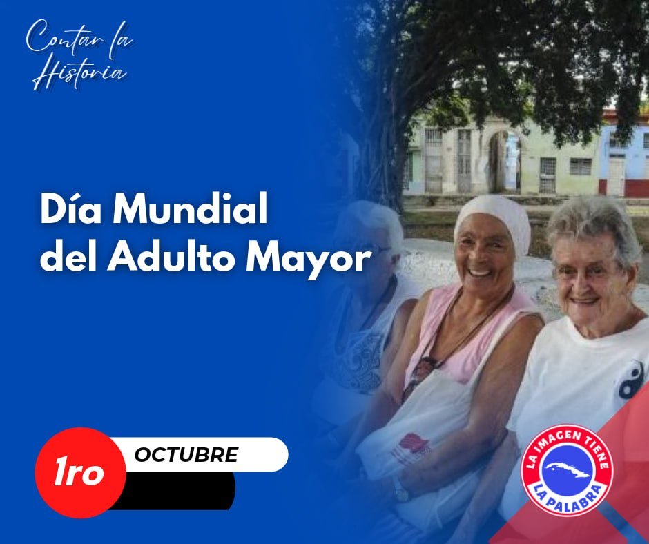 MaydaSurez1's tweet photo. 👉✨️Felicidades a los abuelos 
#DiaDelAdultoMayor
#Mayabeque https://t.co/bF2uRfnN9w