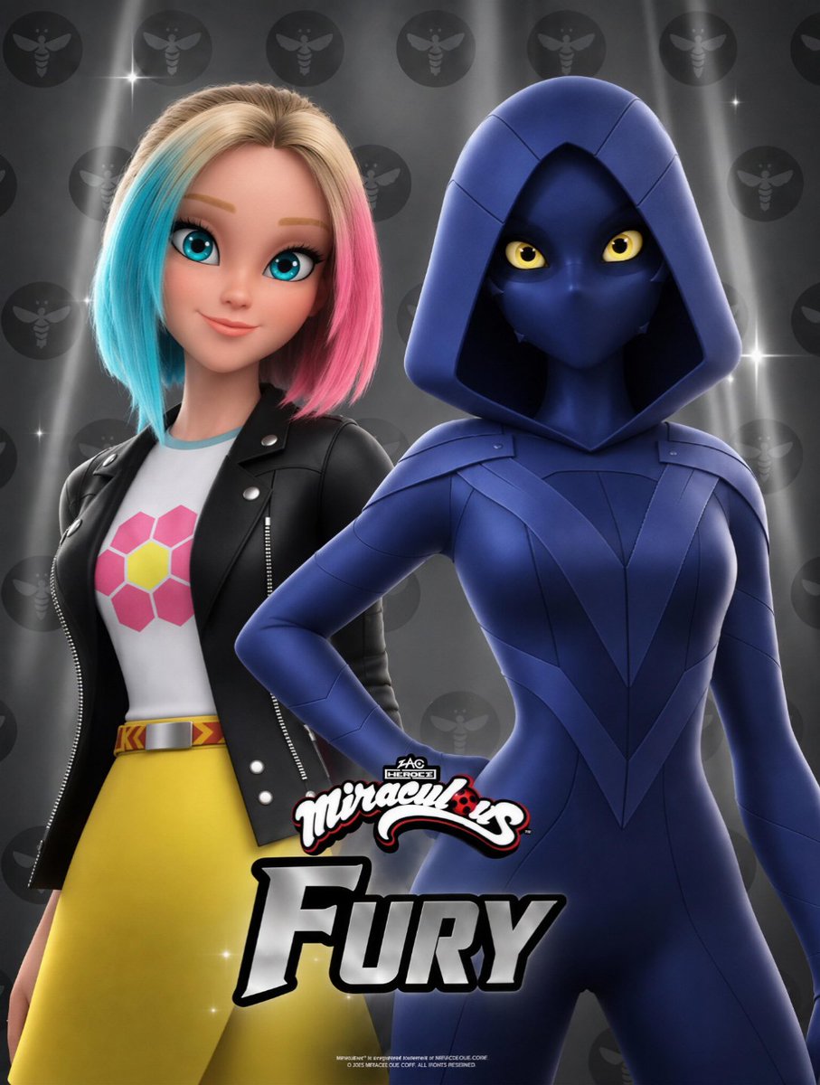 MLB_Shadybug1's tweet photo. 🚨🚨 BREAKING: The official posters of Zoé as Fury &amp; Wasperia for ‘MIRACULOUS SEASON 7’ have been revealed.

#mlbtwt #mlbs7 #mlb #mlbs7leaks
#zoélee #vesperia #chloébourgeois https://t.co/PKsrG1a8bA