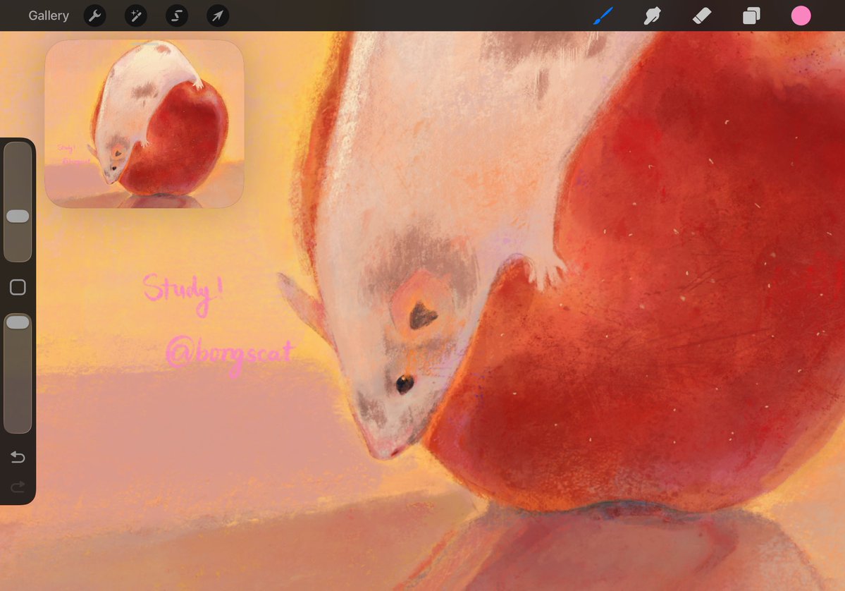 bongscatt's tweet photo. Texture study!
#studyart #artmootsㅤ https://t.co/zNUT66vt0m