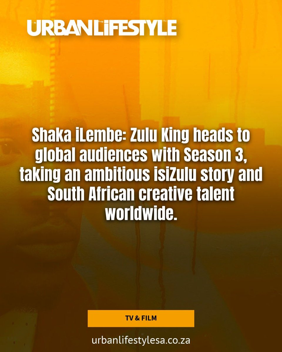 UL_Mzansi's tweet photo. Shaka iLembe is taking its Zulu story global. 🌍 Season 3 expands the kingdom’s story as @studiocanal brings the record-breaking South African drama to international buyers at MIPCOM 2026.
Visit #UrbanLifestyle with the link below for more details... https://t.co/Q3zR5LJ2mr https://t.co/KlyXzU9JRD