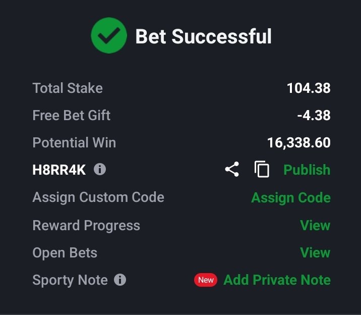 YIELDQUEST_ofc's tweet photo. Sportybet code: H8RR4K

Risky games 

Stake what you can afford to lose..
Gamble responsibly https://t.co/mGaL9E1vCm