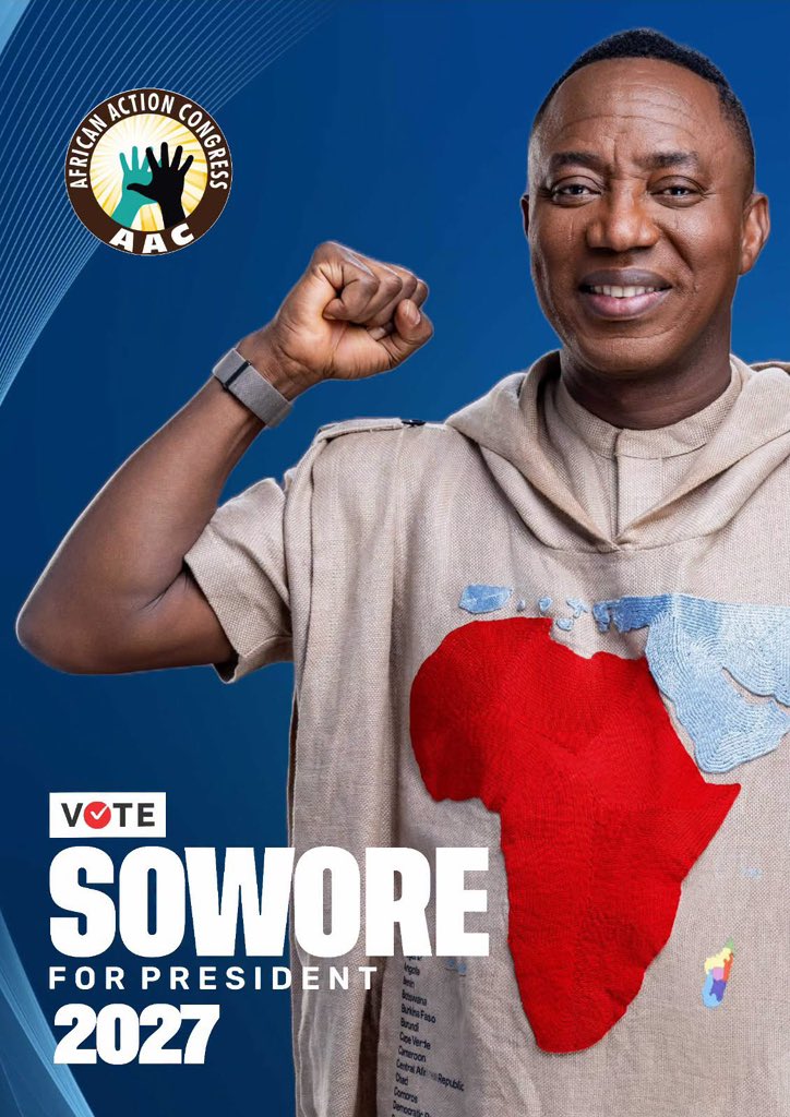 Alfadimy2001's tweet photo. SOWORE FOR PRESIDENT 2027! FROM POVERTY TO PROSPERITY!
#Sowore2027 #TakeItBack https://t.co/C8jJ8NMLjr