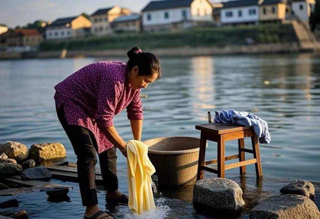 ste2e32b978's tweet photo. [Even and neat, I (伊) linger in this vast, quiet moment, washing away the small stuff today] https://t.co/In9tQGhnKT