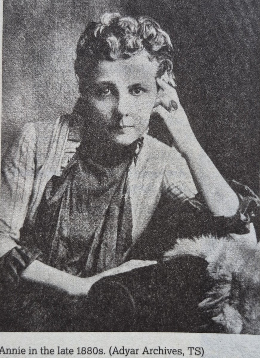 prasoon_sapra's tweet photo. @PenguinIndia @EduMinOfIndia @MinOfCultureGoI @_IndianCulture @goodreads @IrlEmbIndia @IndiainIreland @mygovindia Remembering #AnnieBesant ji on her birth anniversary. https://t.co/Mf4VpYmDUK