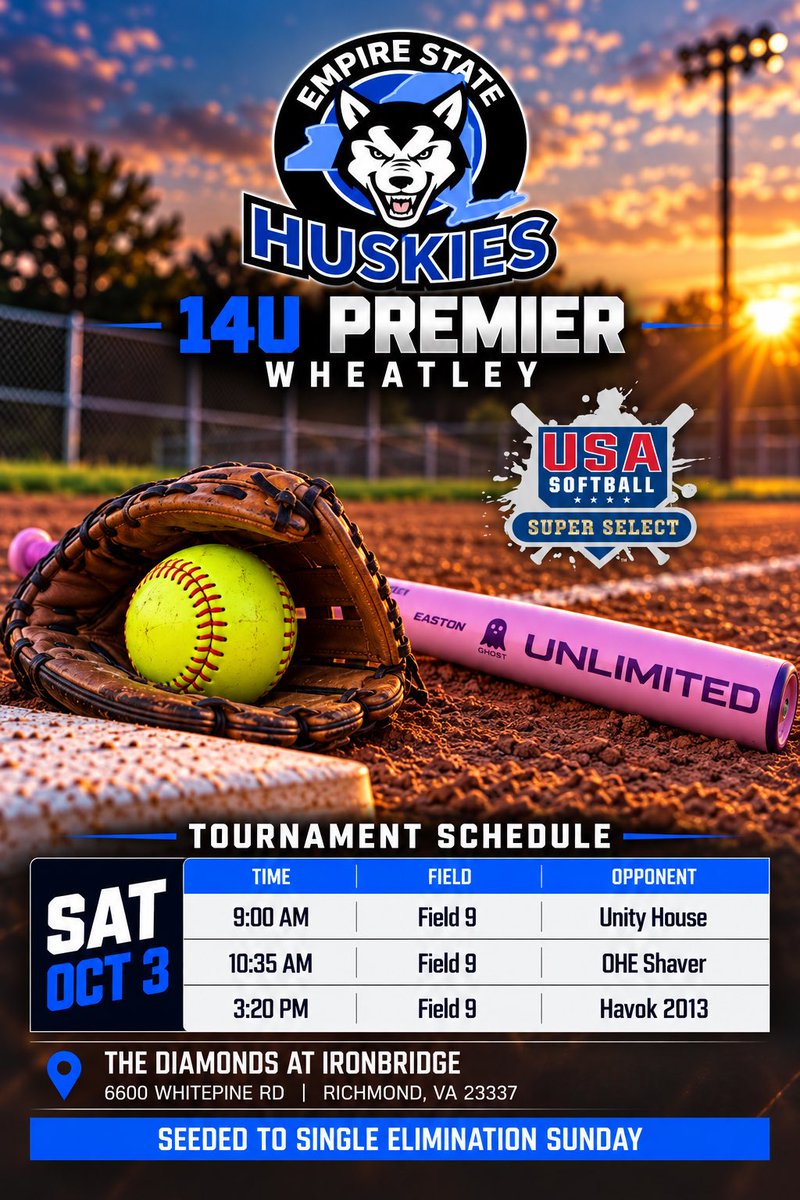 EmmeR_2031's tweet photo. Weekend games!! 

🥎9:00am | F9
🥎10:35am | F9
🥎3:20pm | F9

🤍🐾💙
@jwheat14 @_aveee @EStateHuskies @ESHuskiesSouth @LineDsoftball @SoftbalAmerica @SoftballDown @PrepSoftball @TopPreps @SBRRetweets @los_stuff @DiamondAddicts @USASoftball 

#ExtraInningSoftball #RisingStars #2031Grad #EmpireStateHuskies #MiddleInfield #Catcher #HotCorner #TravelSoftball