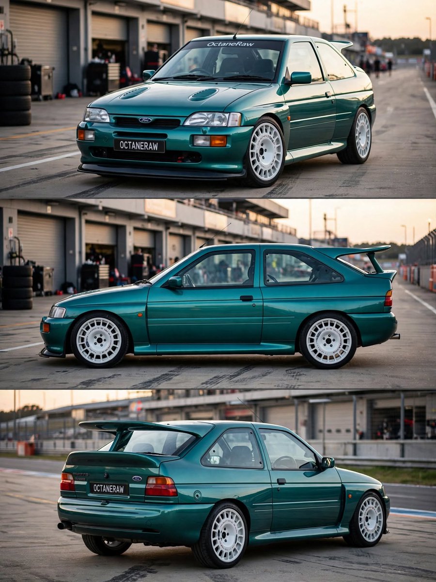 OctaneRaw's tweet photo. A whale tail with a passport. Homologation at its loudest.
Ford Escort RS Cosworth — REIMAGINED. https://t.co/HoTnuIPeQ1